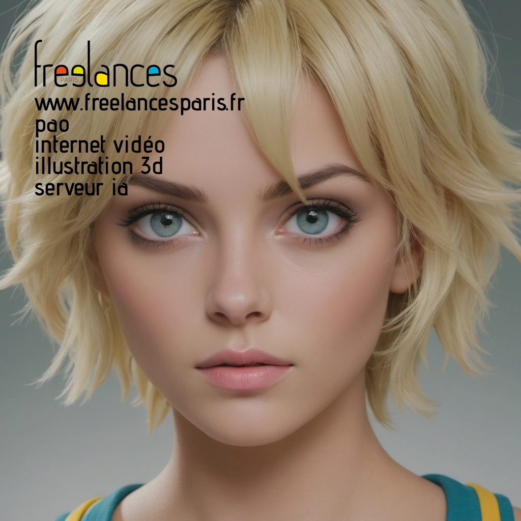 Pao mise en page internet vidéo illustration 3d serveur IA générative AI freelance paris studio de création magazines 8l91dgi0